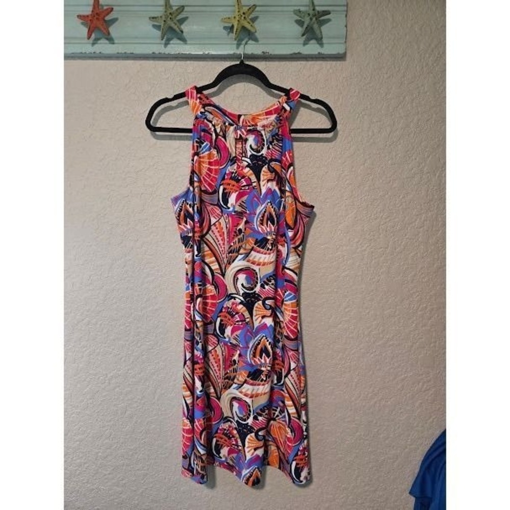 Jude Connally Printed Halter Dress